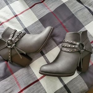 Grey Boots